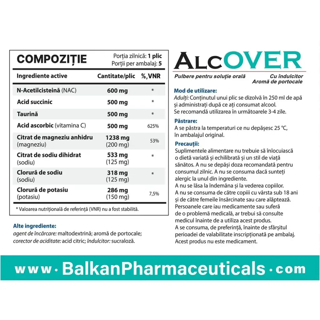 AlcOver powder for oral solution 10g N5