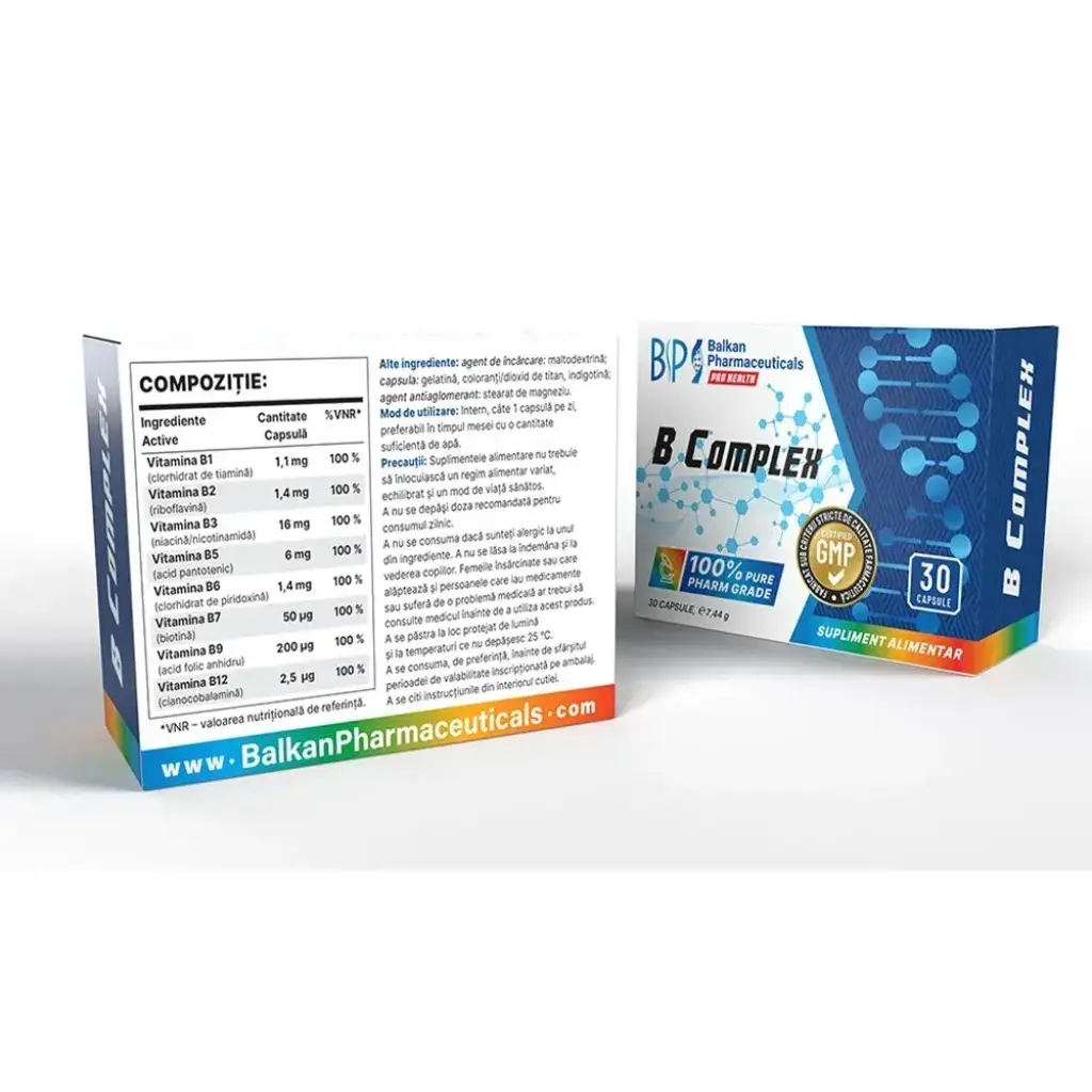B Complex capsules N30
