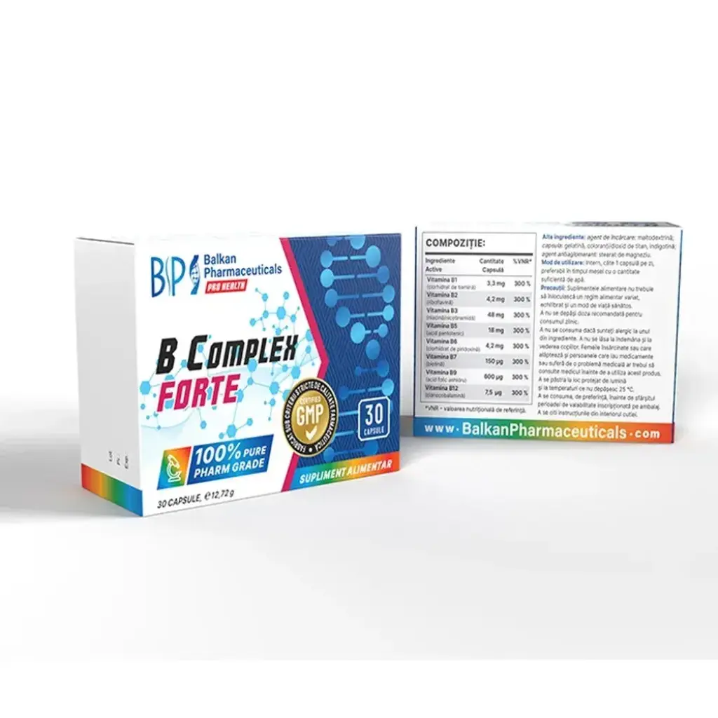 B Complex Forte capsules N30