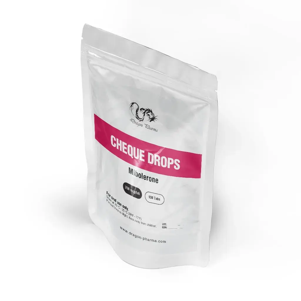 Cheque Drops - Mibolerone - Dragon Pharma, Europe Cheque Drops - Mibolerone - Dragon Pharma, Europe