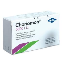 Choriomon 5000 IU - Human Chorionic Gonadotrophin - IBSA, Turkey