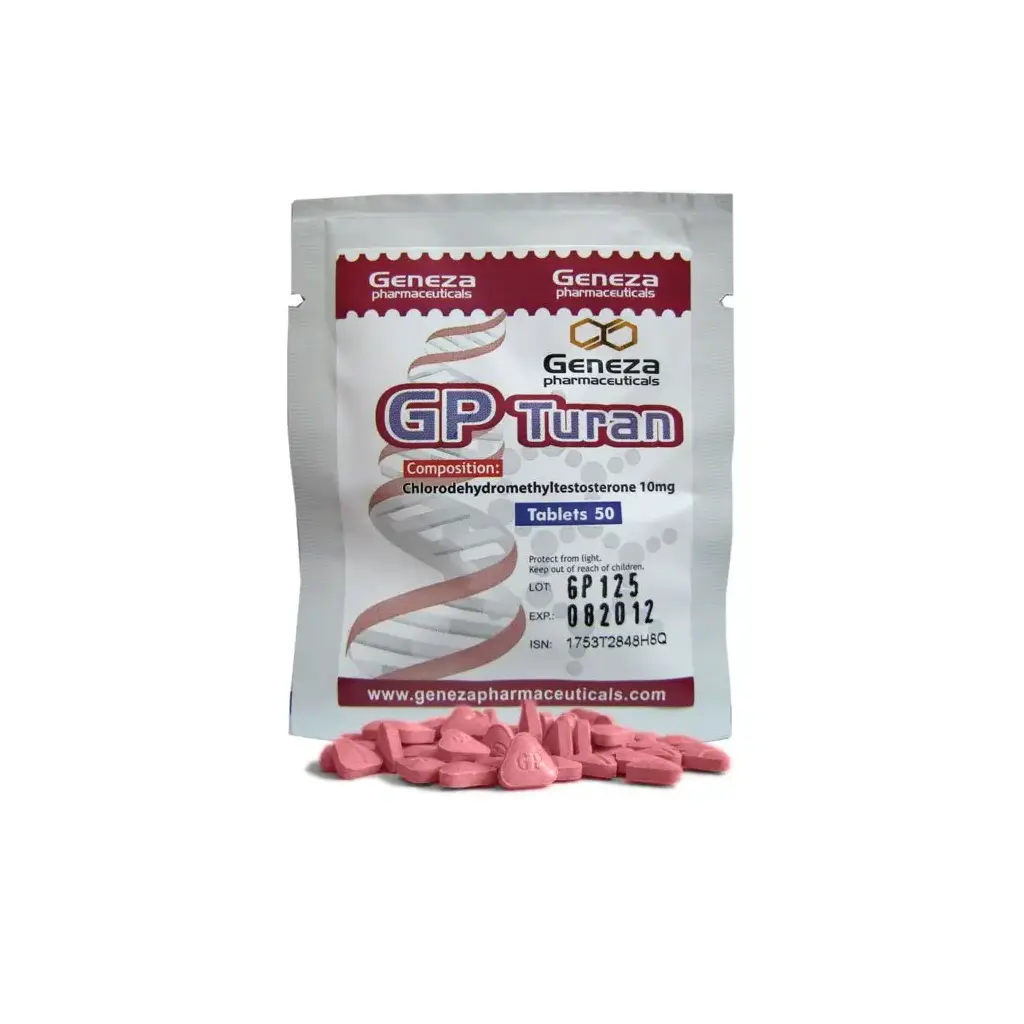 GP Turan - 4-Chlorodehydromethyltestosterone - Geneza Pharmaceuticals GP Turan - 4-Chlorodehydromethyltestosterone - Geneza Pharmaceuticals