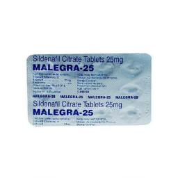 Malegra-25 - Sildenafil Citrate - Sunrise Remedies