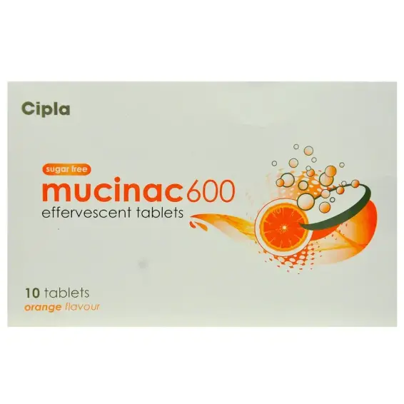 Mucinac Effervescent 600 mg 