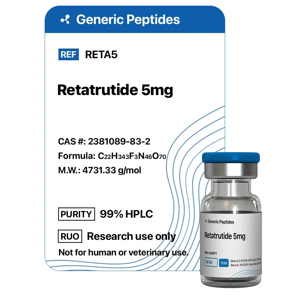 Retatrutide 5mg Retatrutide 5mg