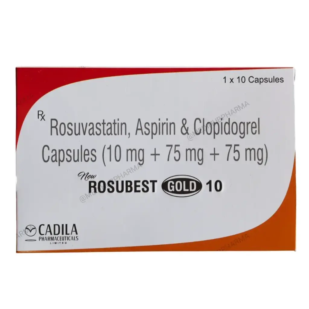 Rosulip rosuvastatin tablets pack