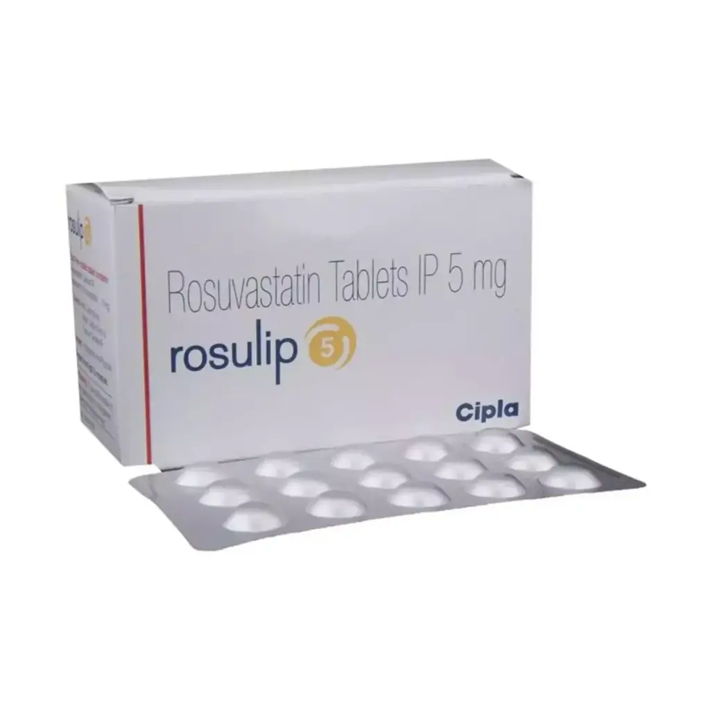 Rosulip rosuvastatin tablets pack
