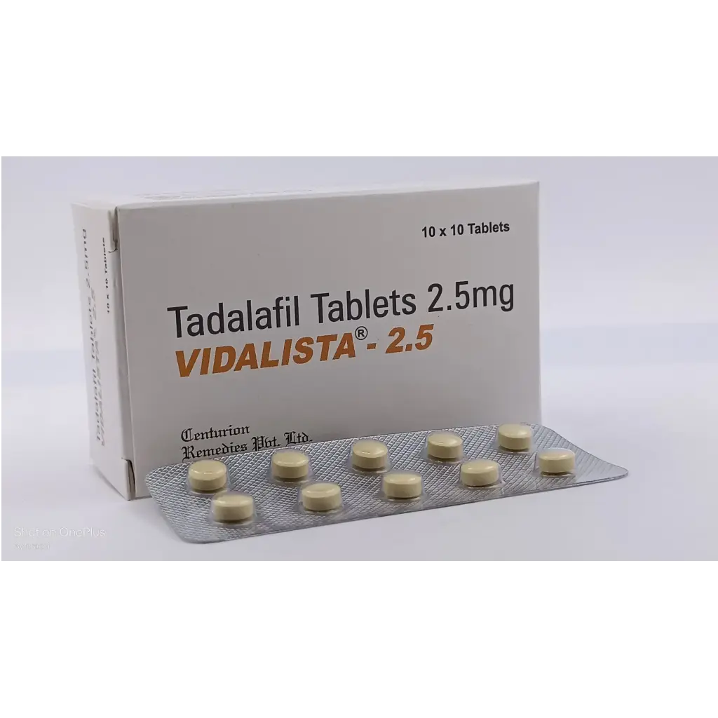 Vidalista 2.5 mg, 5 mg