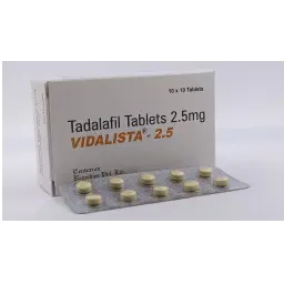 Vidalista 2.5 mg, 5 mg