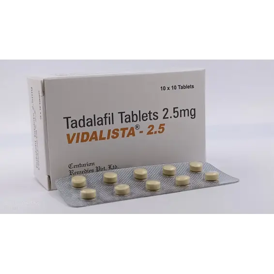 Vidalista 2.5 mg, 5 mg
