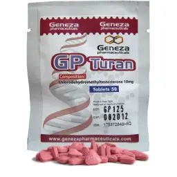 GP Turan - 4-Chlorodehydromethyltestosterone - Geneza Pharmaceuticals GP Turan - 4-Chlorodehydromethyltestosterone - Geneza Pharmaceuticals